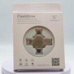 Μονάδα αποθήκευσης USB Stick 3.0 64GB με βύσμα USB-A, Type-C, Micro USB & Lightning TR-2027 - Image 3