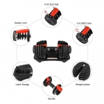 Skygym Αλτήρας 1x 24kg Ρυθμιζόμενος με Βάση