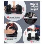 Skygym Αλτήρας 1x 24kg Ρυθμιζόμενος με Βάση - Image 5