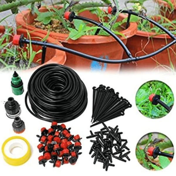 Σύστημα Αυτόματου Ποτίσματος Garden Drip Nozzle Combination 15m
