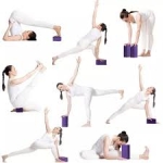 Τουβλάκι γυμναστικής για Yoga 23x16x7cm - Image 3