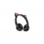 Andowl Q-EM51 Ασύρματα/Ενσύρματα On Ear Ακουστικά Μαύρα