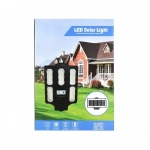 Ηλιακός Προβολέας 150LED 100W 120º IP65 με Μεταλλικό Κολωνάκι OEM – Μαύρο