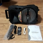 Σύστημα Karaoke με Ασύρματo Μικρόφωνo Cmik MK-B12 σε Μαύρο Χρώμα