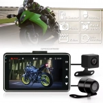 MT80 1080P Καταγραφικό Μοτοσυκλέτας DVR με δύο κάμερες Αδιάβροχες