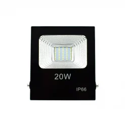 Προβολέας Flood Light LED SMD 20W AC85 – 265V IP66 Λευκού Φωτισμού LYLU LY-20W – Μαύρο