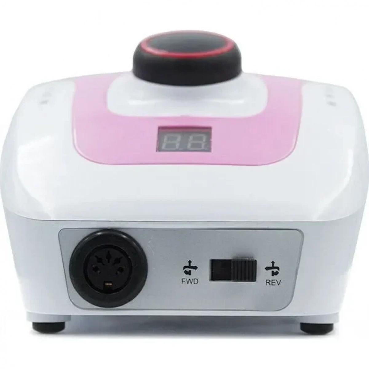 DM 206 Τροχός Νυχιών Ρεύματος 35000rpm με Πεντάλ σε Ροζ Χρώμα 65W