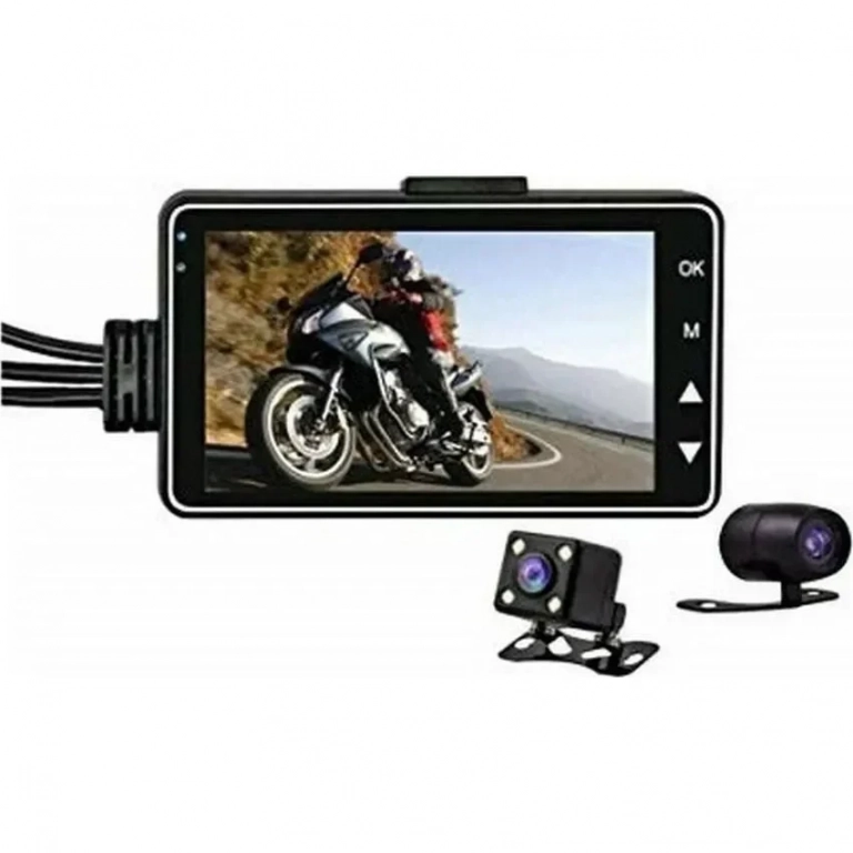 MT80 1080P Καταγραφικό Μοτοσυκλέτας DVR με δύο κάμερες Αδιάβροχες
