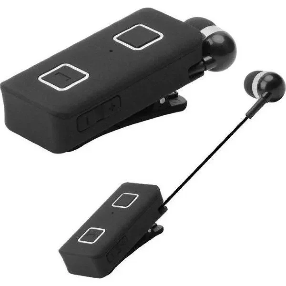 Ασύρματο ακουστικό Bluetooth Handsfree In-ear K-35 με κλιπ μαύρο