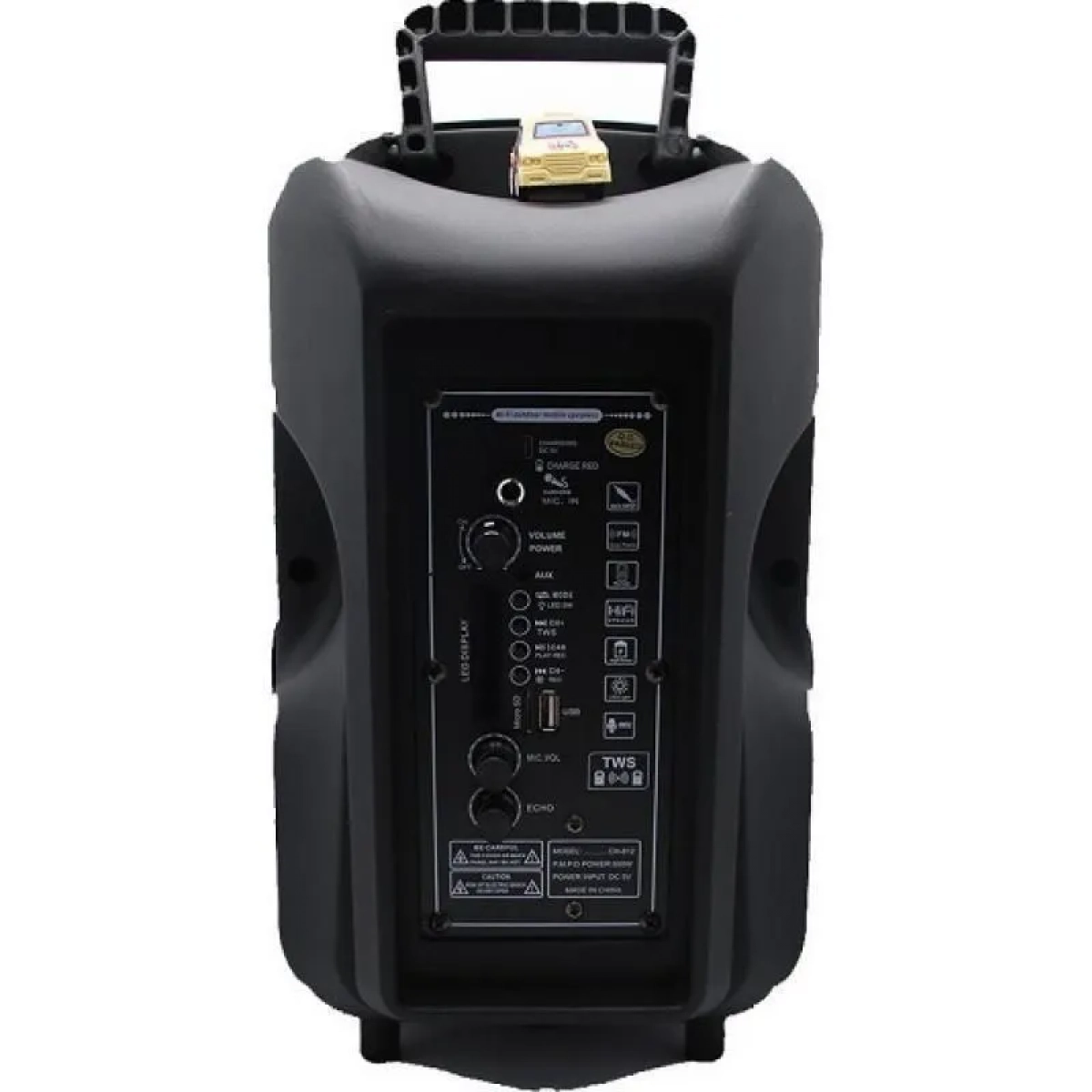 Ηχείο με λειτουργία Karaoke CMIK MK-B13 σε Κόκκινο Χρώμα