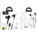 Hoco M83 In-ear Handsfree με Βύσμα USB-C Μαύρο