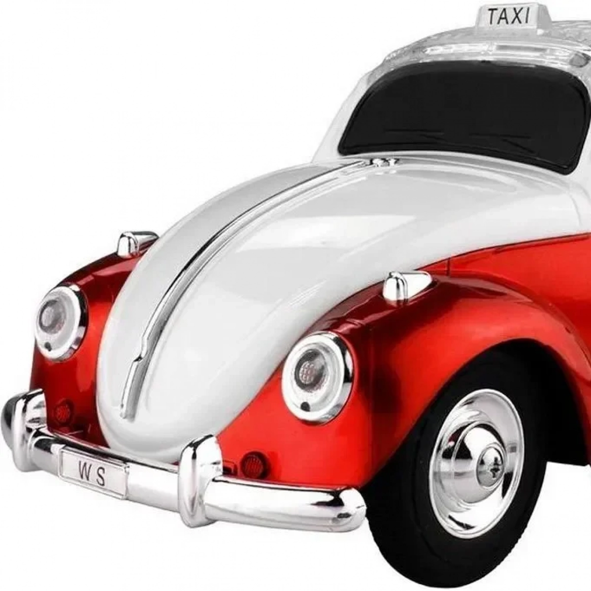 Ηχείο-ραδιόφωνο Bluetooth Taxi Car WS-1958BT Κόκκινο