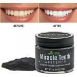 Miracle Teeth Πούδρα Λεύκανσης Δοντιών με Ενεργό Άνθρακα 20gr