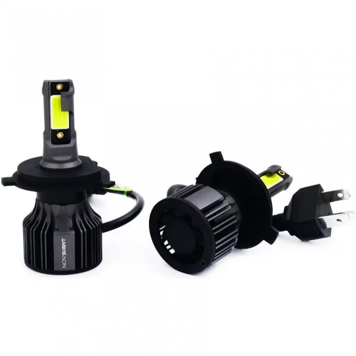 NovSight Λάμπες Αυτοκινήτου N39 H4 LED 6000K Ψυχρό Λευκό 12V 72W 2τμχ