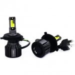 NovSight Λάμπες Αυτοκινήτου N39 H4 LED 6000K Ψυχρό Λευκό 12V 72W 2τμχ