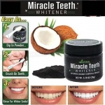 Miracle Teeth Πούδρα Λεύκανσης Δοντιών με Ενεργό Άνθρακα 20gr