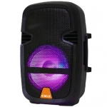 Σύστημα Karaoke bluetooth με ενσύρματo μικρόφωνo και τηλεχειριστήριο CMiK MK-B25 μαύρο