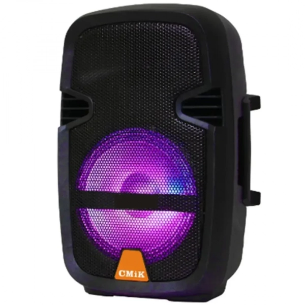 Σύστημα Karaoke bluetooth με ενσύρματo μικρόφωνo και τηλεχειριστήριο CMiK MK-B25 μαύρο