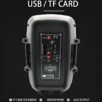 Σύστημα Karaoke bluetooth με ενσύρματo μικρόφωνo και τηλεχειριστήριο CMiK MK-B25 μαύρο