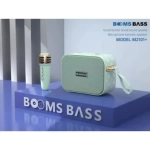 Μίνι ηχείο bluetooth Karaoke με μικρόφωνο Boombass M2101 Wireless Πράσινο
