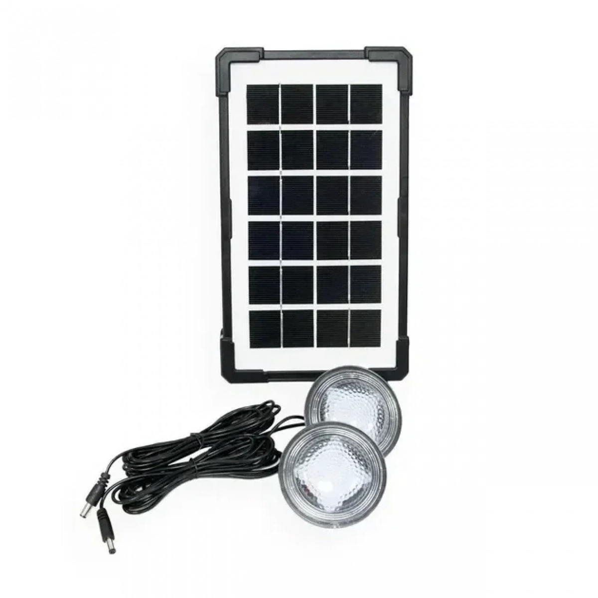 Φακός Έκτακτης Ανάγκης Power Bank Gd-Lite GD-Times GD-07A 30W με ηλιακή μπαταρία και 2 λαμπτήρες