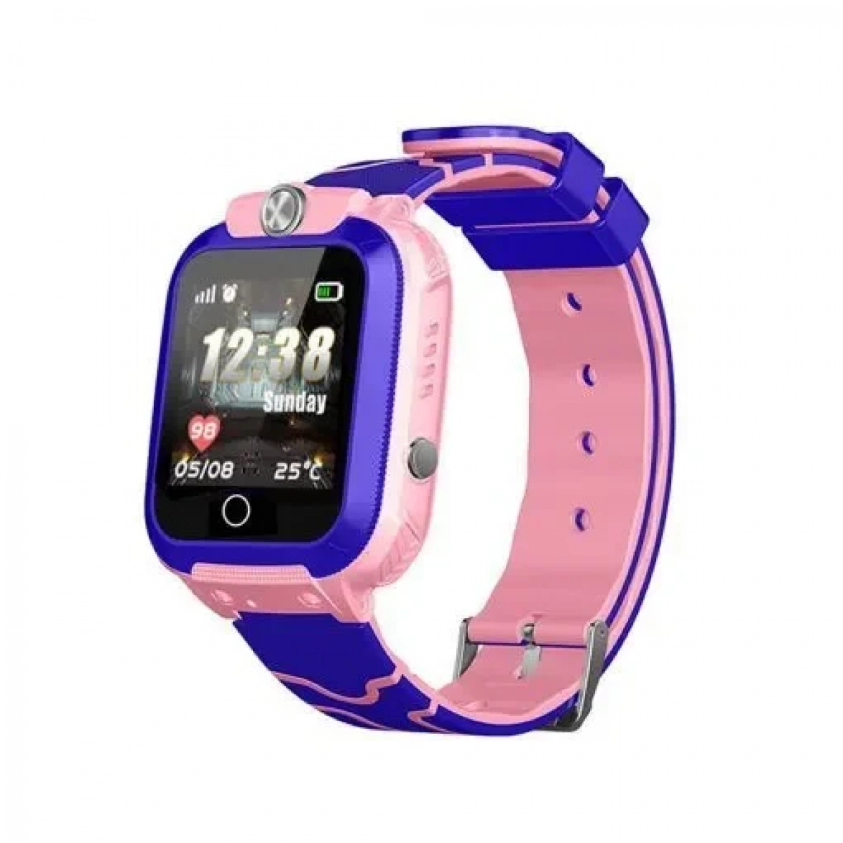 W01 Παιδικό έξυπνο ρολόι Smartwatch με Θερμόμετρο - Ροζ
