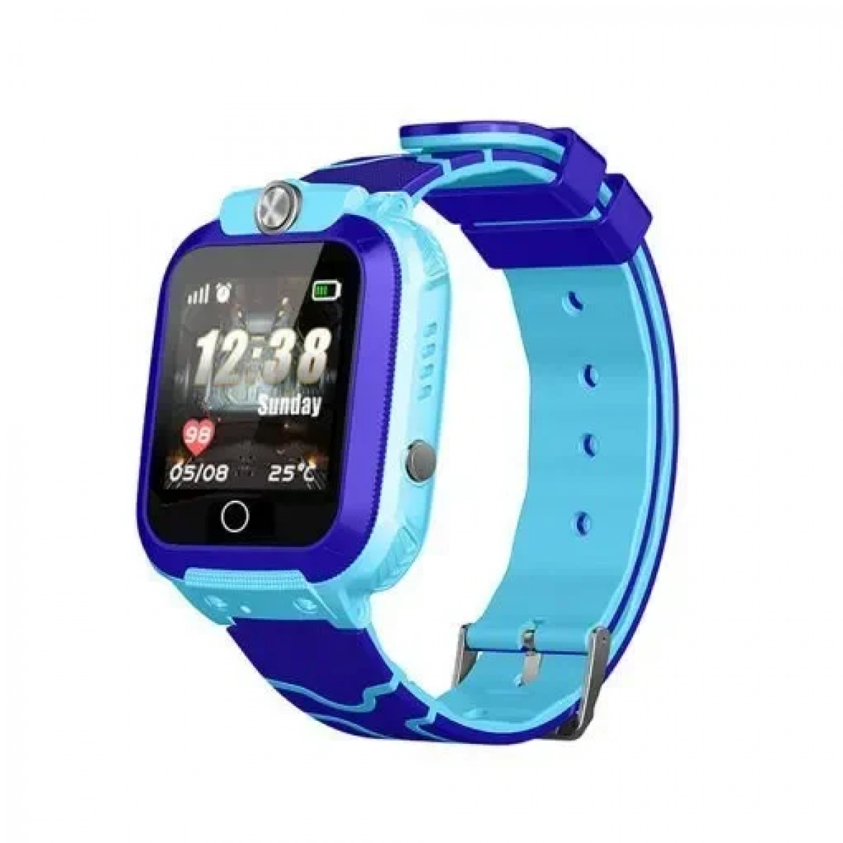 W01 Παιδικό έξυπνο ρολόι Smartwatch με Θερμόμετρο - Μπλε