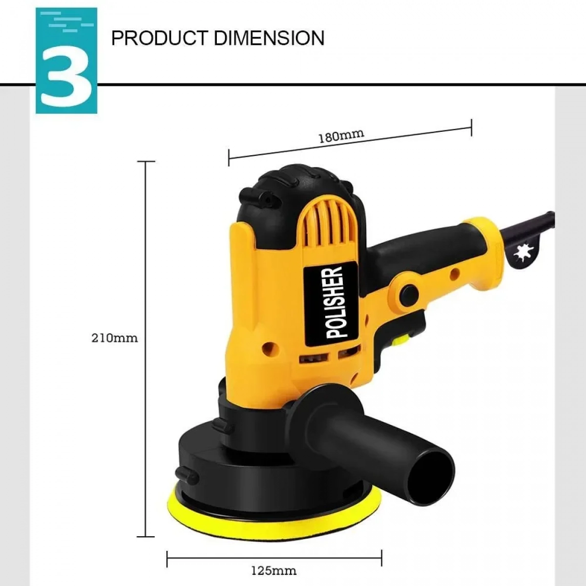 ΑΛΟΙΦΑΔΟΡΟΣ Φ125MM 700W 220V OEM DWE6401