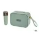 Μίνι ηχείο bluetooth Karaoke με μικρόφωνο Boombass M2101 Wireless Πράσινο