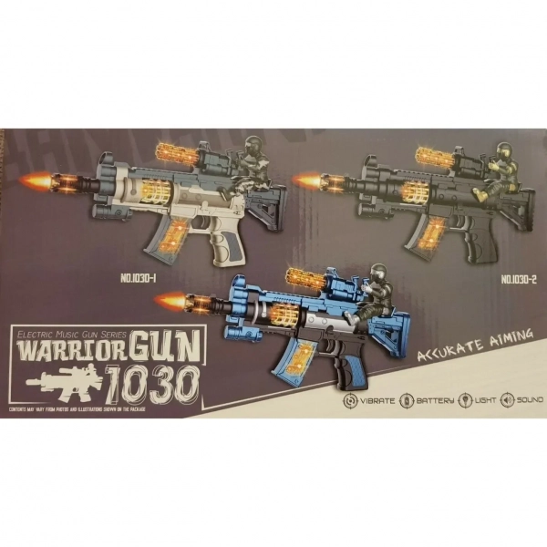 Παιχνίδι Warrior Gun 1030 Μπλε Χρώμα