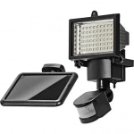 Φως Ασφαλείας LED Ηλιακής Ενέργειας με Αισθητήρα Κίνησης 60led 15W με Εύρος Ανίχνευσης 5m OEM-SPLM60