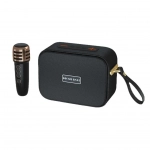 Μίνι ηχείο bluetooth Karaoke με μικρόφωνο Boombass M2101 Wireless Μαύρο