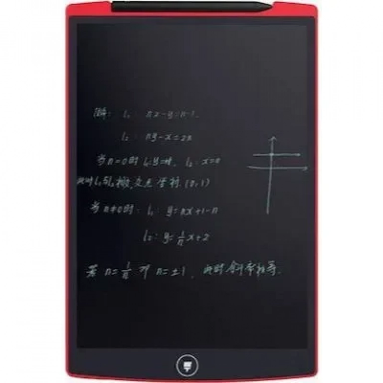 LCD Ηλεκτρονικό Σημειωματάριο 8.5" Κόκκινο