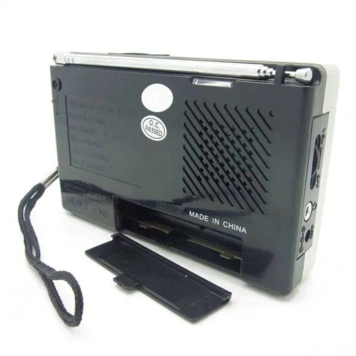 MK-KK9 Φορητό Ραδιόφωνο Επαναφορτιζόμενο με USB Μαύρο