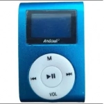 Επαναφορτιζόμενο MP3 player με οθόνη LCD Andowl Q-A208 μπλε