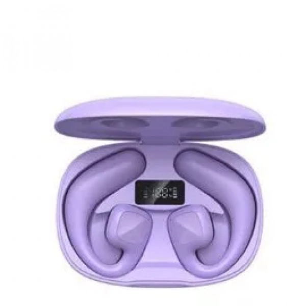Ασύρματα αθλητικά ακουστικά Bluetooth Awei T67 Μωβ Χρώμα