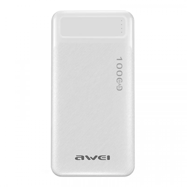 Awei Power Bank P5K 10000mAh Λευκό
