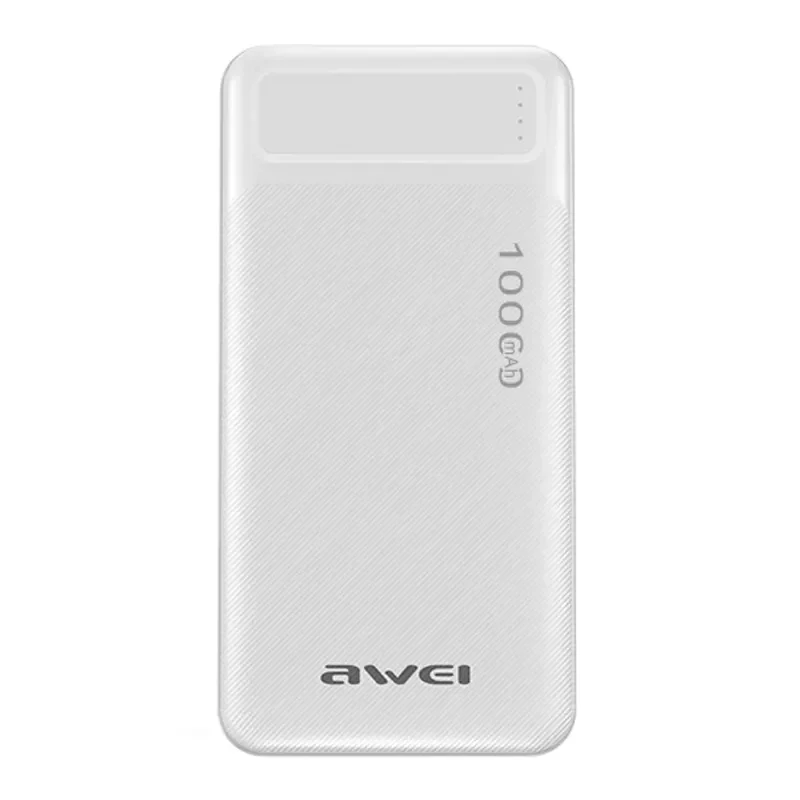 Awei Power Bank P5K 10000mAh Λευκό
