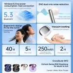 Ασύρματα Ακουστικά Bluetooth REMAX CozyBuds W13 με θήκη φόρτισης 250 mAh Λευκά