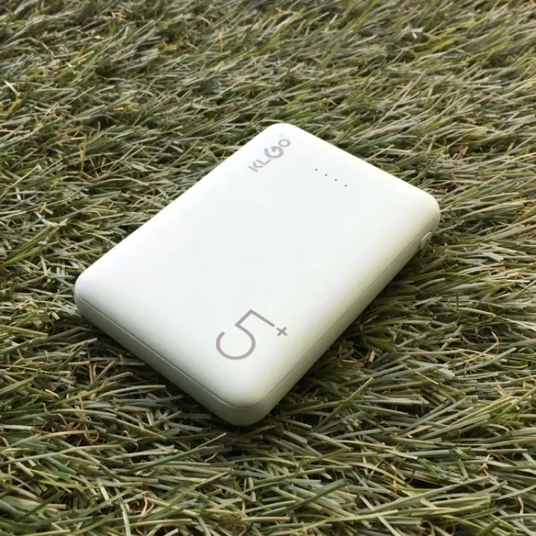 KLGO KP-55 Power Bank 5000mAh με 2 Θύρες USB-A Λευκό