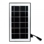 Αδιάβροχος ηλιακός προβολέας LED 50W 6000mAh με πάνελ & τηλεχειριστήριο GD-750