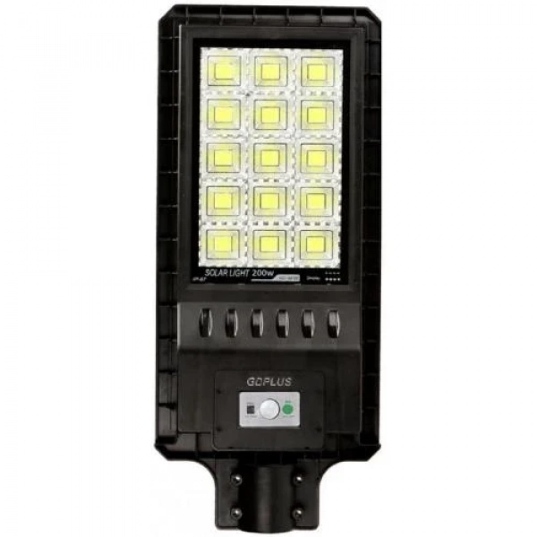 Αδιάβροχος ηλιακός προβολέας LED 200W 25000mAh με τηλεχειριστήριο GD-98200
