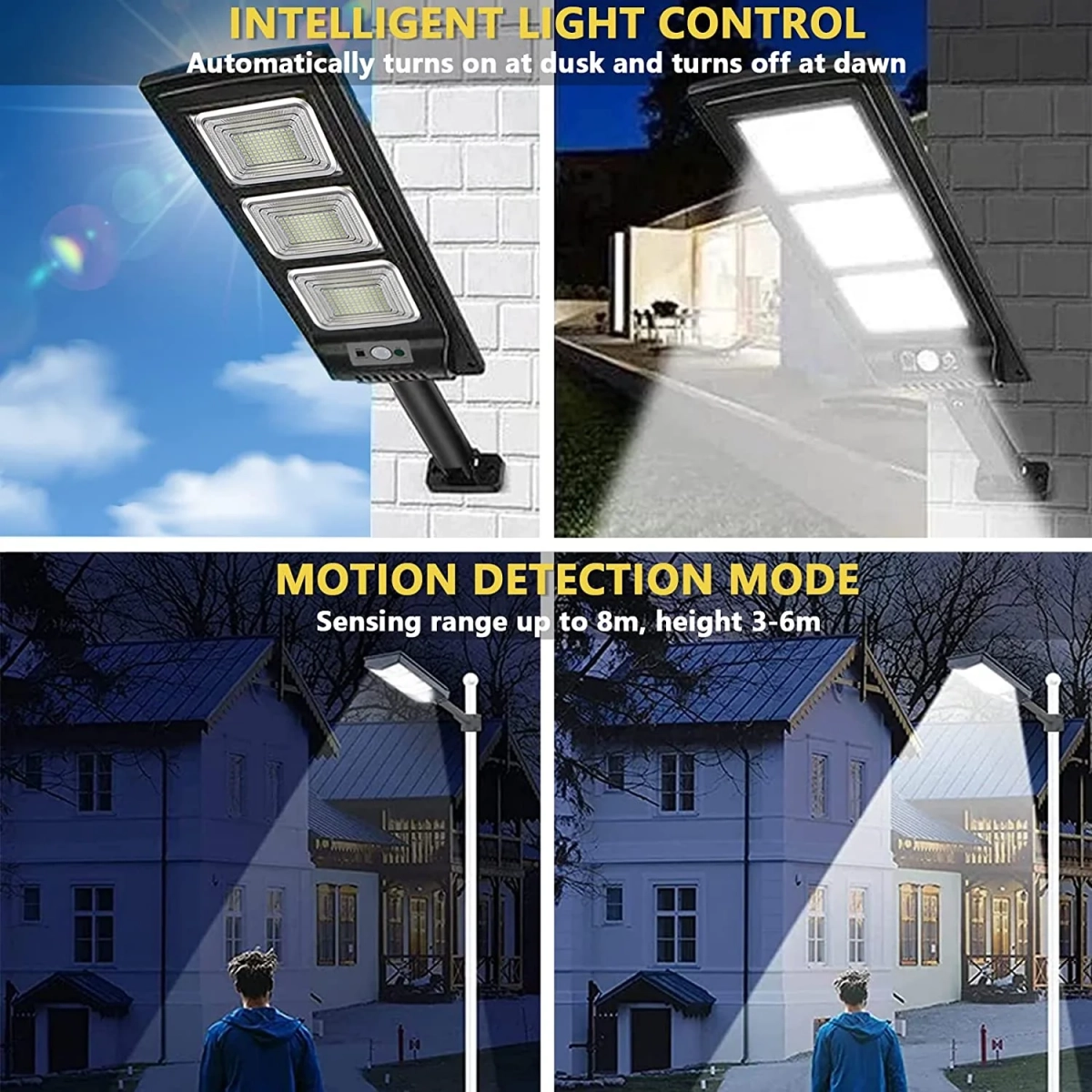 Αδιάβροχος ηλιακός προβολέας LED 200W 15000mAh με τηλεχειριστήριο GD-99200