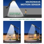 Αδιάβροχος ηλιακός προβολέας LED 300W 16000mAh με τηλεχειριστήριο GD-99300