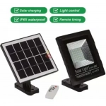 Αδιάβροχος ηλιακός προβολέας LED 25W 2400mAh με πάνελ & τηλεχειριστήριο GD-8625