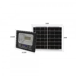 Αδιάβροχος ηλιακός προβολέας LED 40W 10000mAh με πάνελ & τηλεχειριστήριο GD-8840L