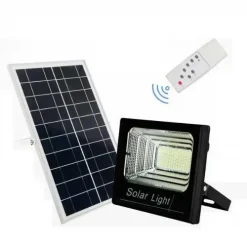 Αδιάβροχος ηλιακός προβολέας LED 200W 30000mAh με πάνελ & τηλεχειριστήριο GD-8200L
