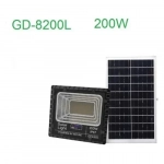 Αδιάβροχος ηλιακός προβολέας LED 200W 30000mAh με πάνελ & τηλεχειριστήριο GD-8200L