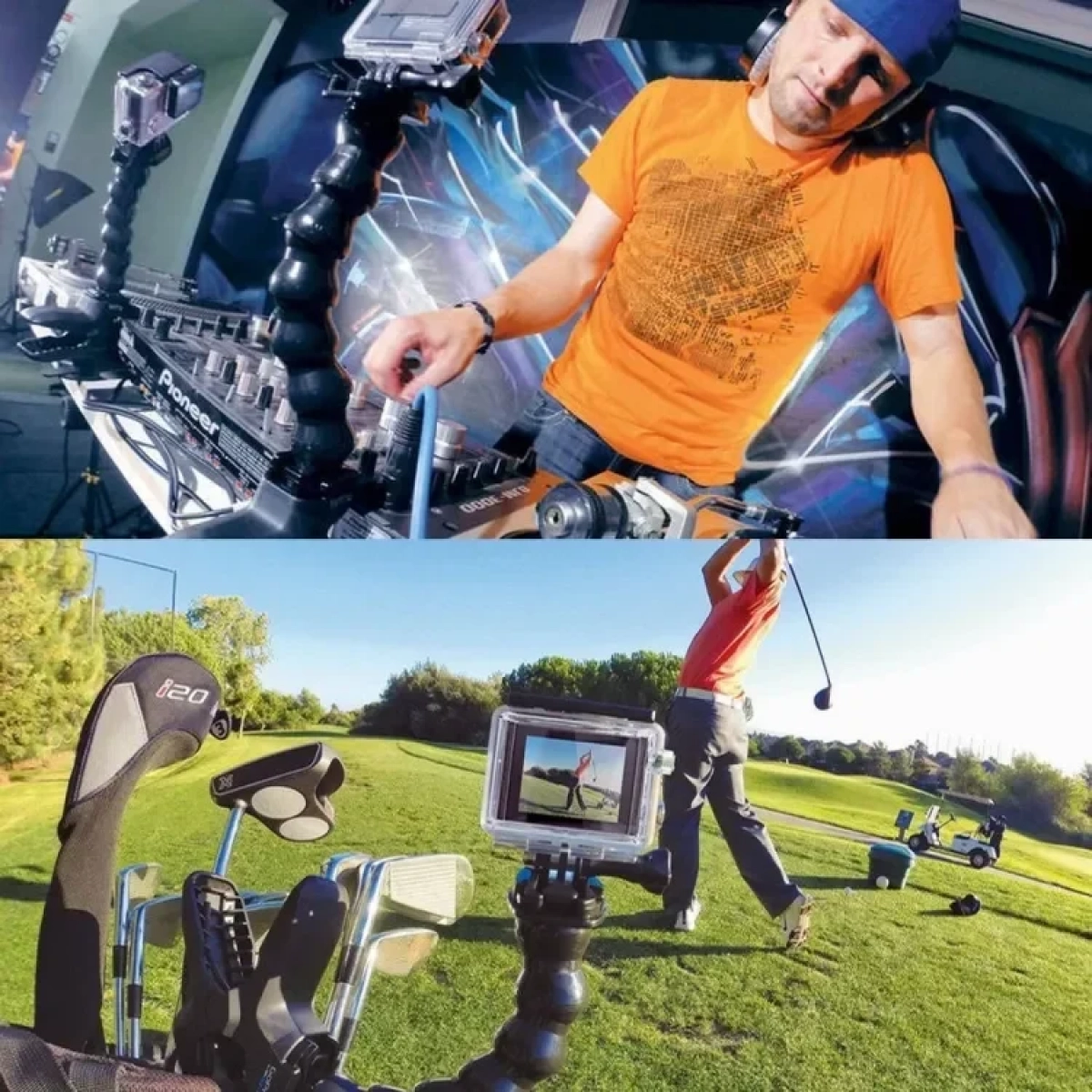 Puluz PU179 Βάση Στήριξης Σφιχτήρας για GoPro Hero