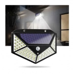 Αδιάβροχος ηλιακός προβολέας 100LED με πάνελ YX-100 - Image 2